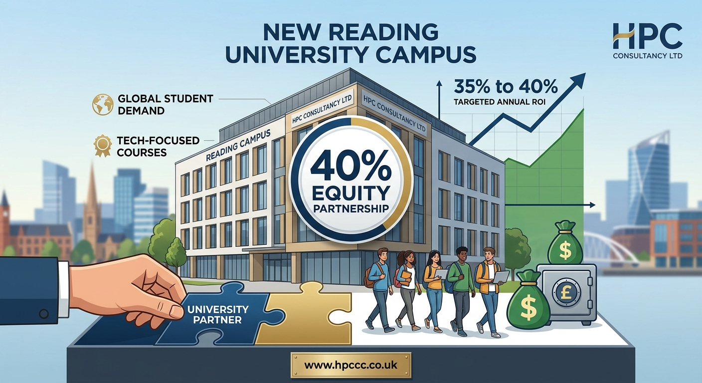 40% Equity Partnership in New Reading University Campus, seeking Azerbaijan Investor